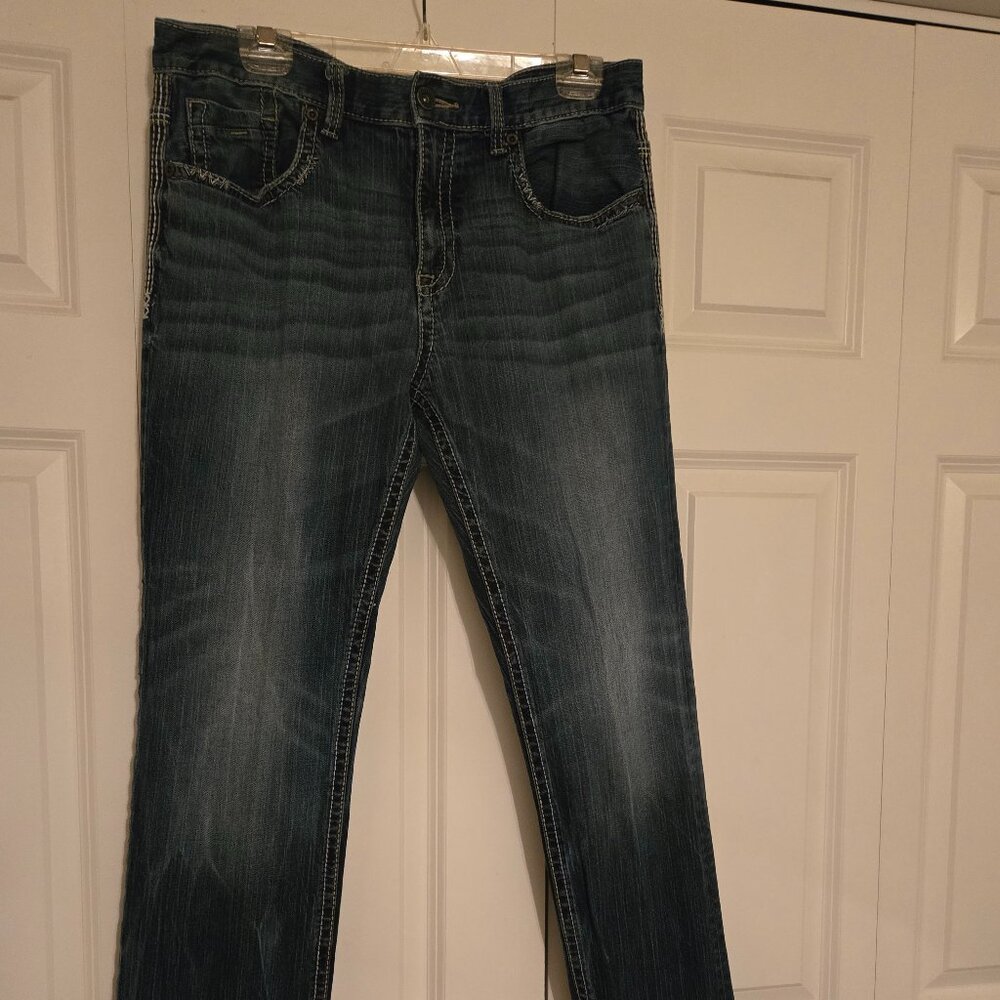 Buckle  BKE Men's Jake Straight Stretch Jean Size 34L